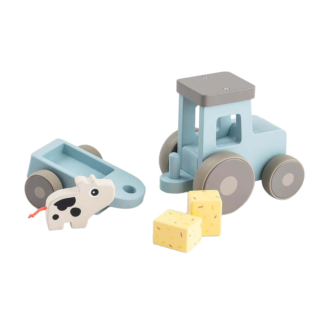 Erledigt von Hirsch Tiny Farm Holztraktor Dotti Blue