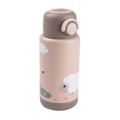 Erledigt durch hirschisolierte Trinkflasche Tiny Farm - Pink