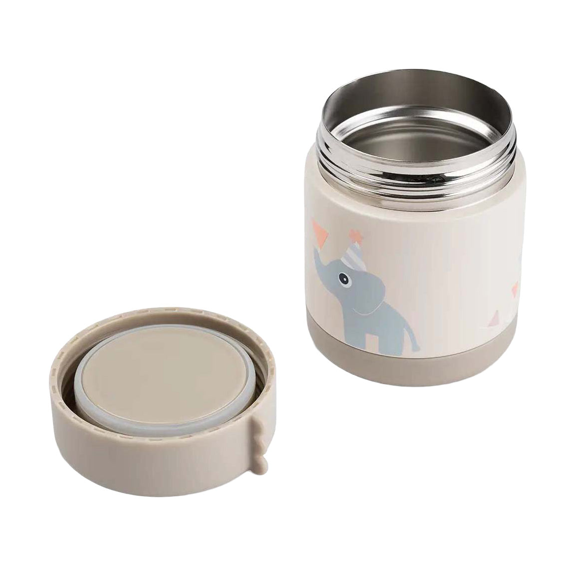 Feier von Hirschisols isoliert Food Bank - beige - Beige