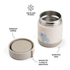 Feier von Hirschisols isoliert Food Bank - beige - Beige
