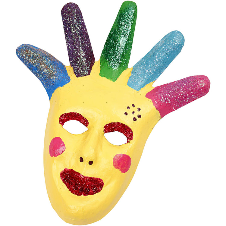 Creativ Firmenmasken, H: 12-21 cm, 6 Stück 1 Box