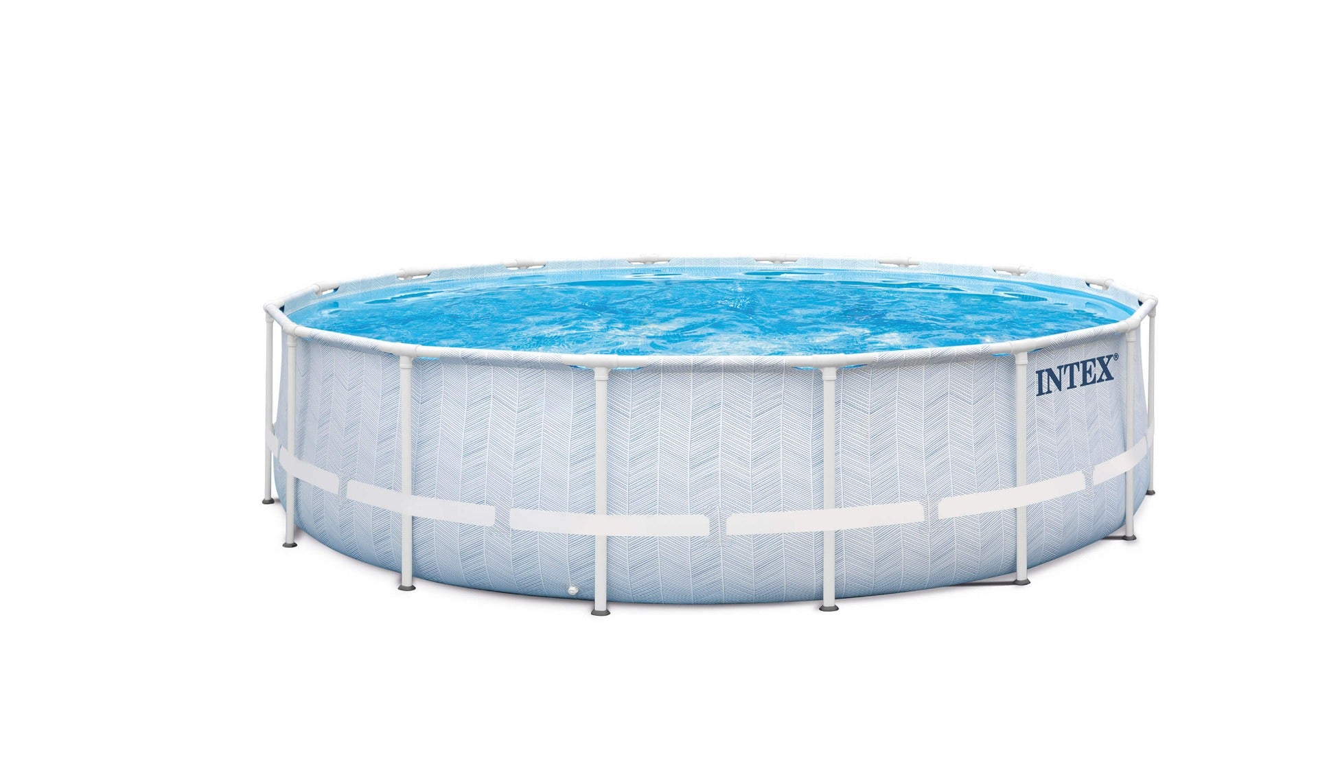 Intex Chevron Prism Frame Swimmingpool 488 x 122 cm