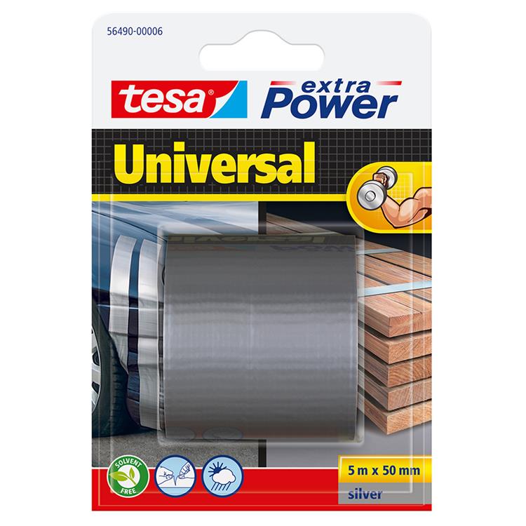 Tesa 1005235 - xp univ. grau 5m:50mm | 4 Stück