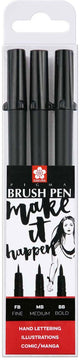 Sakura Pigma Pinselstift Set,