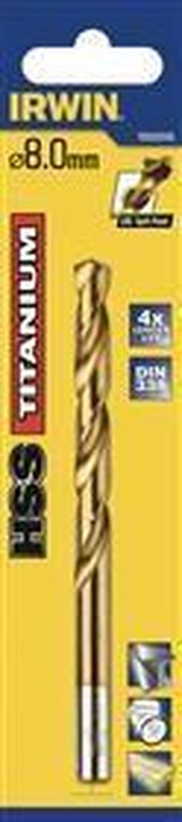 Irwin HSS-Metallbohrer 135° Titan 11 mm – 10502600