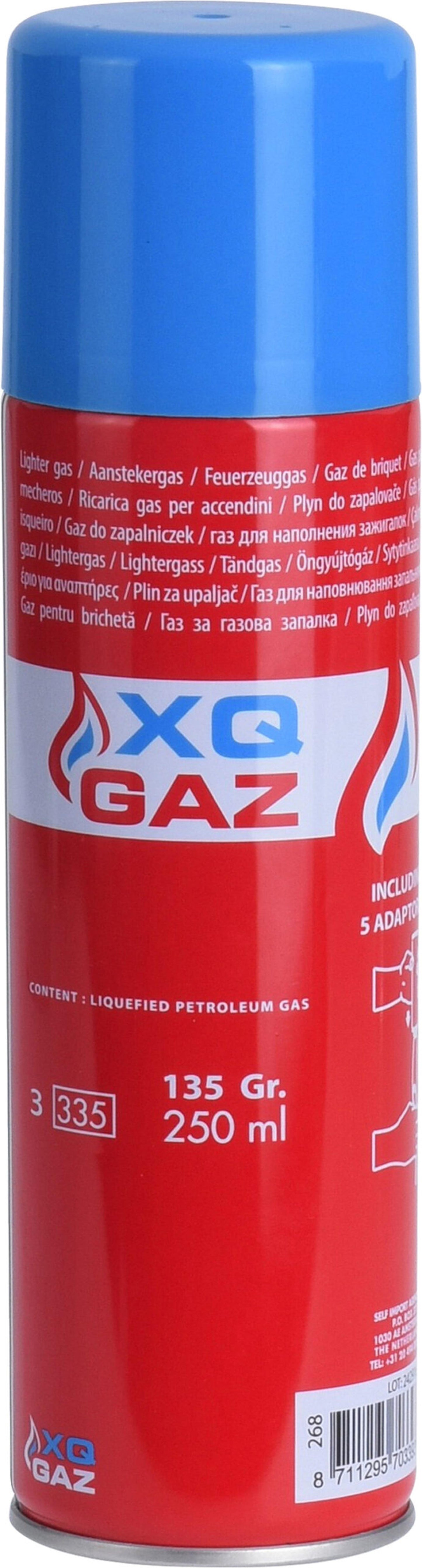 Xqmax Feuerzeuggas-Nachfüllung 250 ml