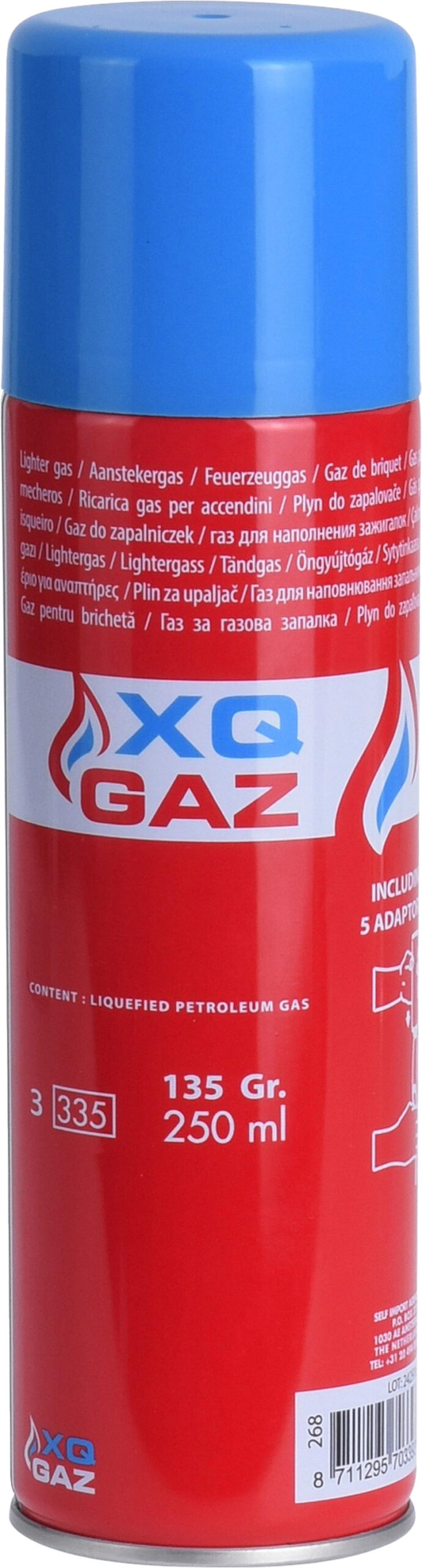 Xqmax Feuerzeuggas-Nachfüllung 250 ml