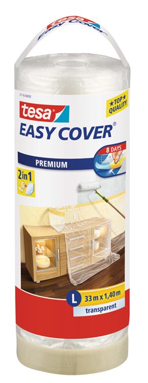 Tesa 1003563 – einfaches Nachfüllen der Abdeckung.33 m x 140 | 6 Stück
