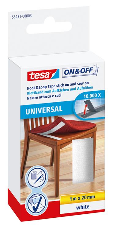 Tesa 1002952 - velc.klittenb.pl Nähen Breite 20x1 | 6 Stück