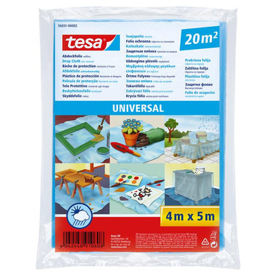 Tesa 1004690 - Abdeckfolie univ. 4mx5m | 10 Stück