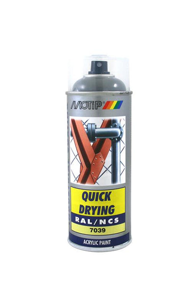 Motip 1051642 - ind. RAL 7039 Quarzgrau Spraydose 400 ml | 1 Stk