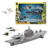 Toi-Toys TOI Toys Alfafox Militärflugzeugträger mit Startkampfflugzeugen