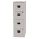 Aktenschrank Bisley 41,3 x 40 x 128,3 cm hellgrau 4x Schubladen abschließbar