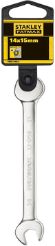 Stanley - Fatmax Maulschlüssel 14x15mm rutschfest - Maulschlüssel - Maulschlüssel - 1 Stück(e)