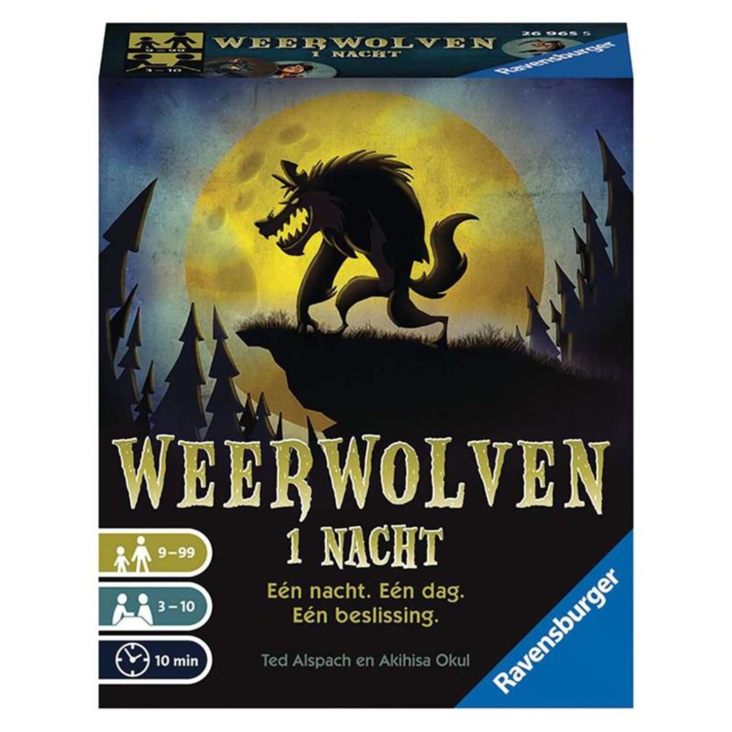 Ravensburger Weerwolves 1 Nacht - Taschenspiel
