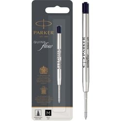 Parker Quinkflow mittlere schwarze Nachfüllung