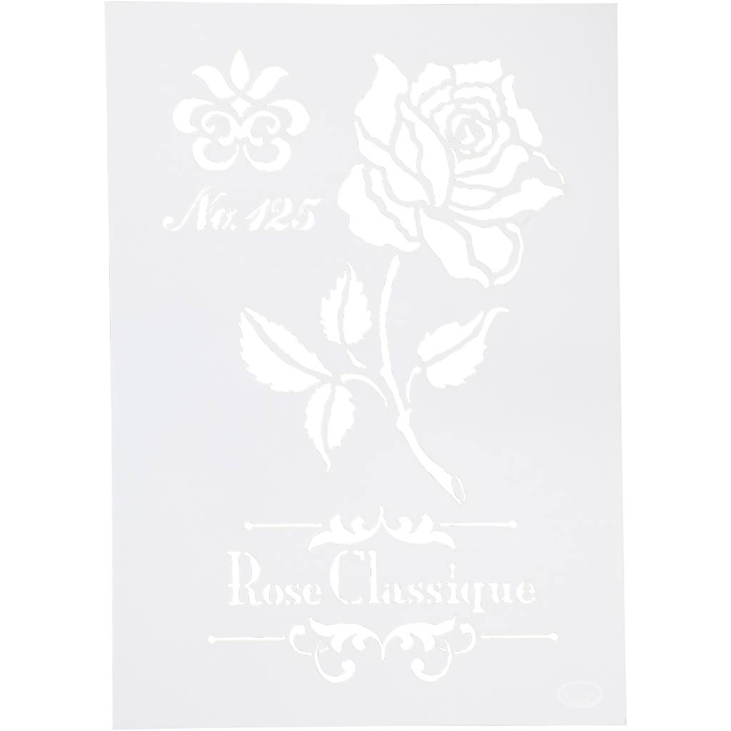 Viva Decor Flexible Vorlage, Roos, A4, VEL 210x297 mm, 1 Stück