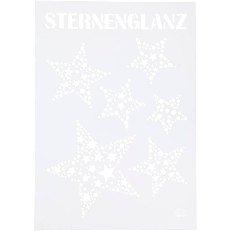 Viva Decor Flexible Vorlage, Sterne, A4, VEL 210x297 mm, 1 Stück