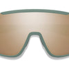 Smith Wildcat -Brille Matte alpine Grünchrose Gold Mir