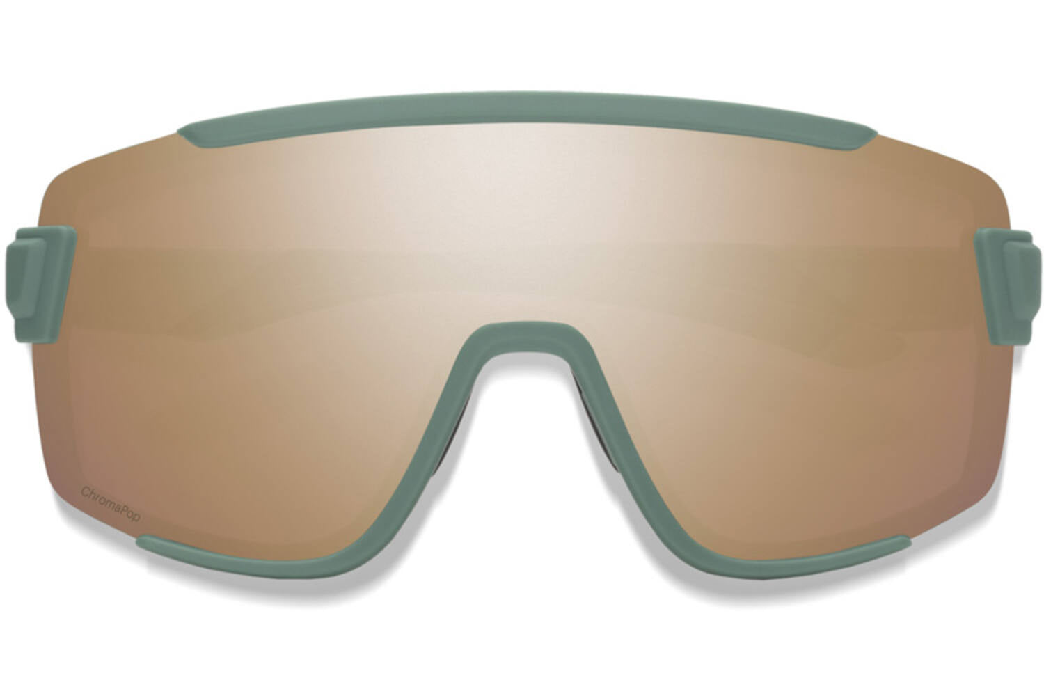 Smith Wildcat -Brille Matte alpine Grünchrose Gold Mir