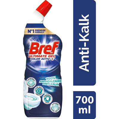 Bref 1069877 – WC-Farbaktiv + Gel Ocean 700 ml | 5 Stück