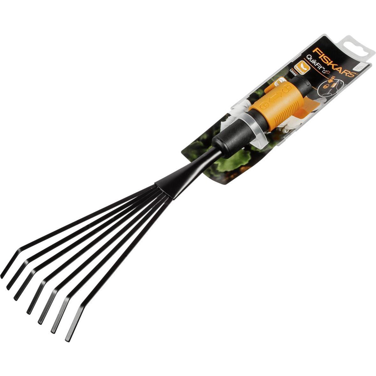 Fiskars Quikfit Laubharke, klein, Metall – 1001412 – 1001412