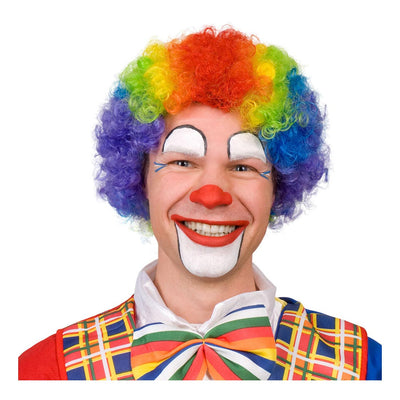Boland Perücken Clown Multi -Color -Erwachsene