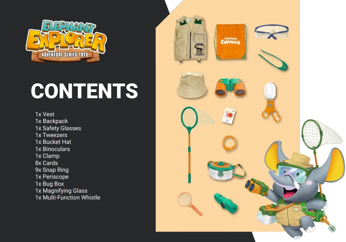 Byomic Kids Explorer-Set 28-teilig