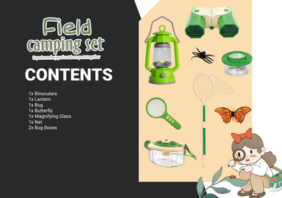 Byomic Kinder-Campingset 8-teilig