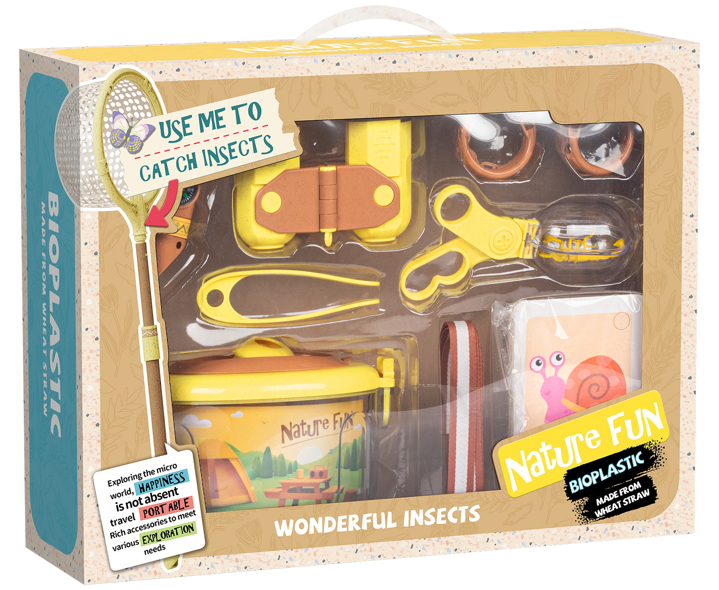 Byomic Kinder-Insektenforscher-Set 22-teilig