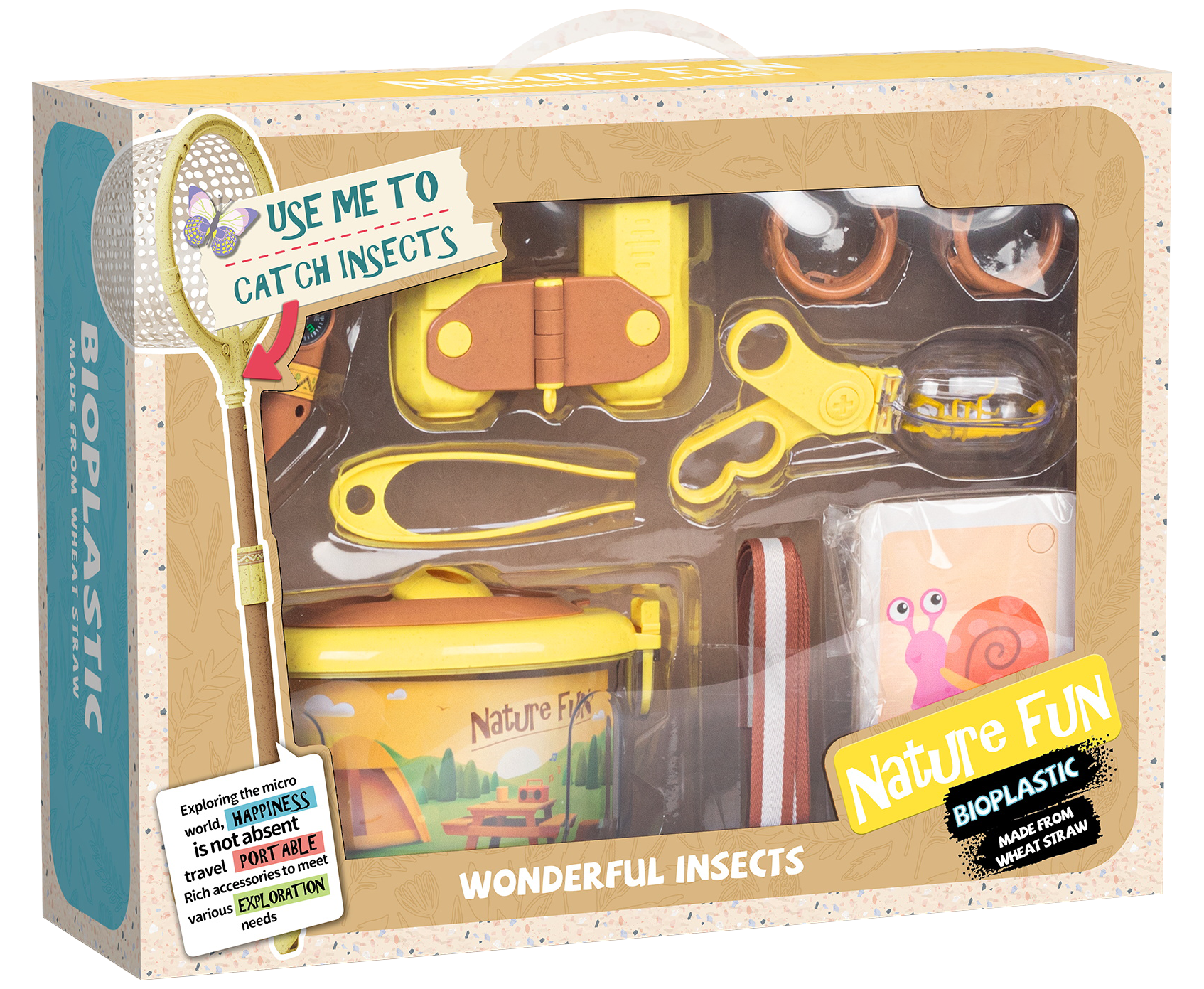 Byomic Kinder-Insektenforscher-Set 22-teilig