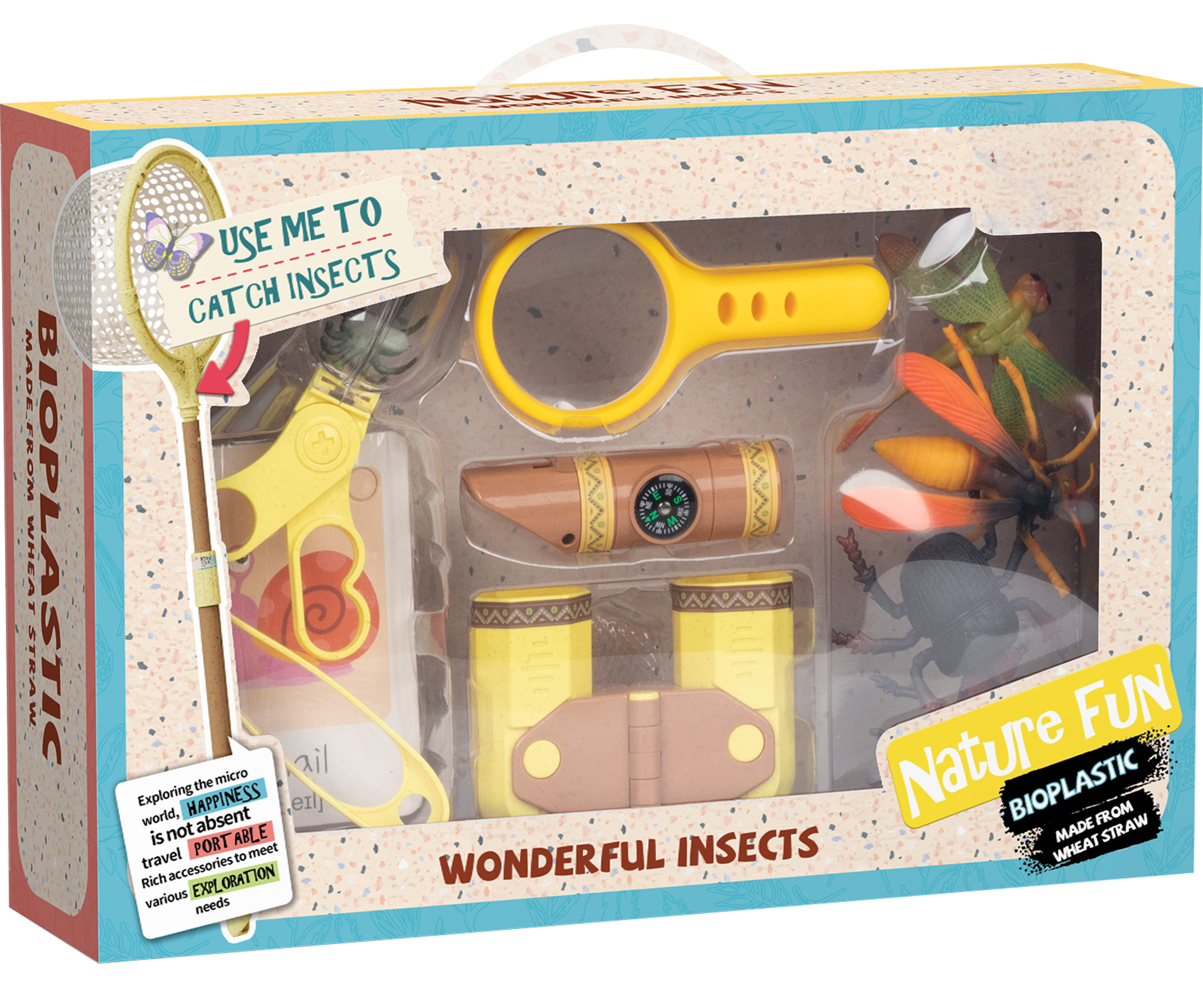 Byomic Kinder-Insektenforscher-Set 18-teilig