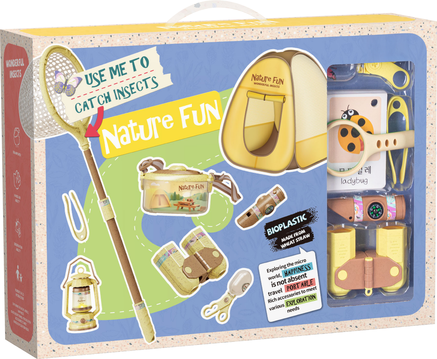 Byomic Kinder-Insektenforscher-Set XL 21-teilig