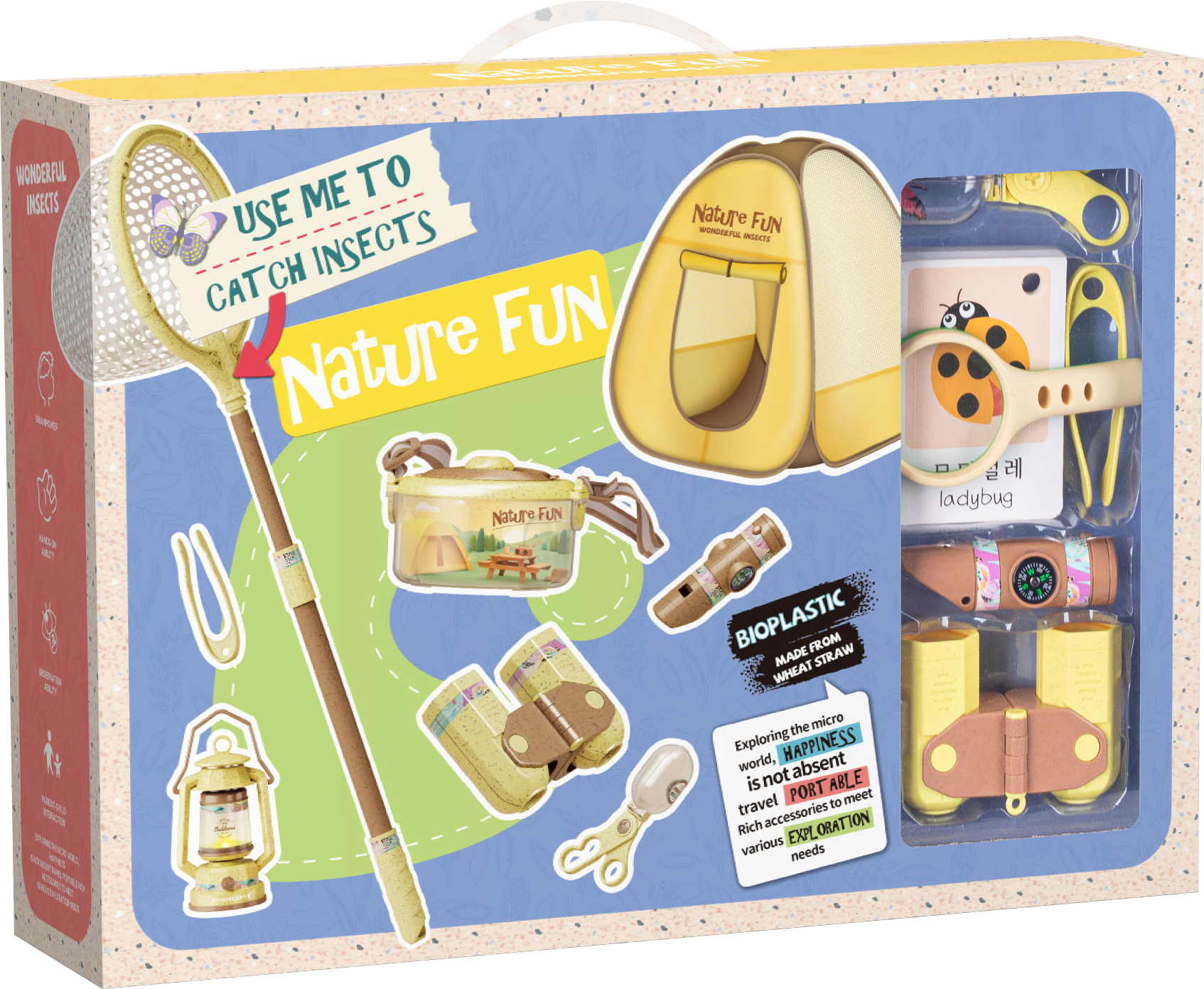 Byomic Kinder-Insektenforscher-Set XL 21-teilig