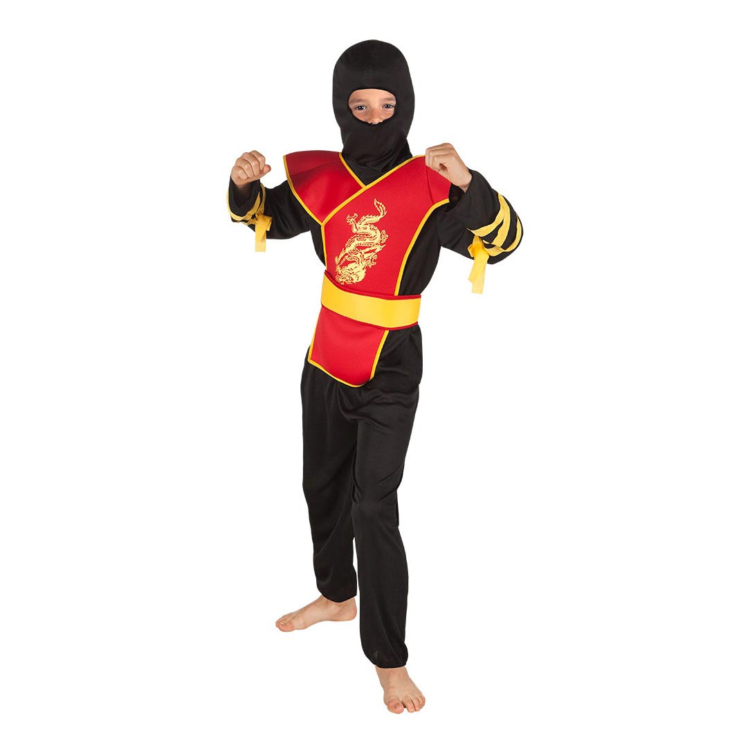 Boland Kinderkostüm Ninja Meester, 4-6 Jahre alt