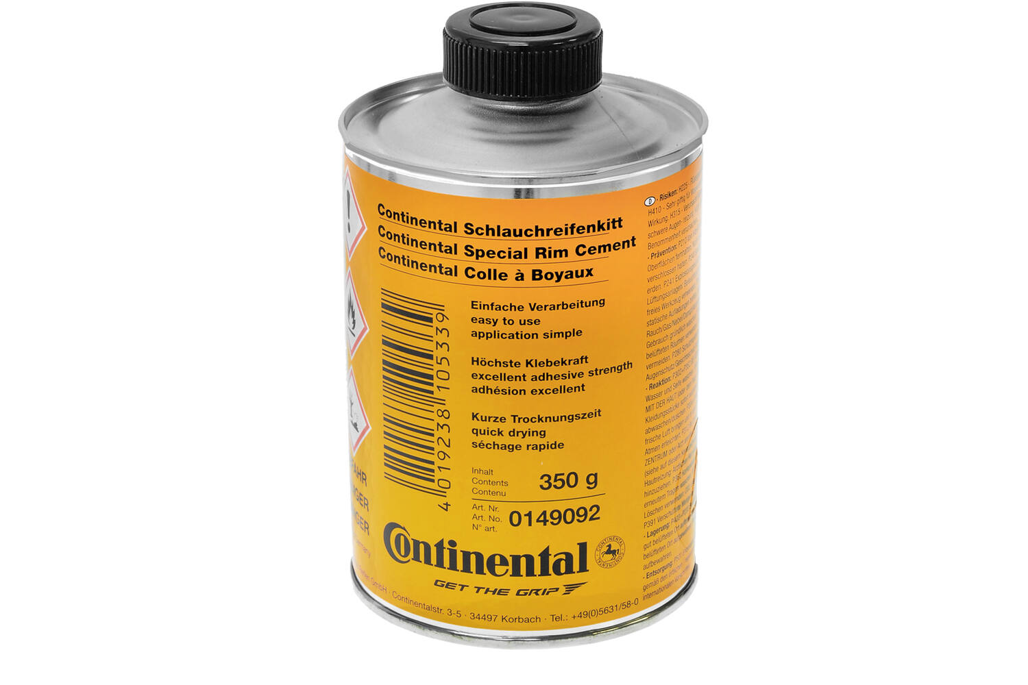 Continental Tube Kit 350gr. Für Alu Rims