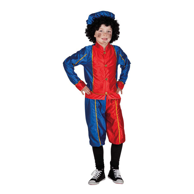 Boland Kostüm Piet rot blau, 4-6 Jahre