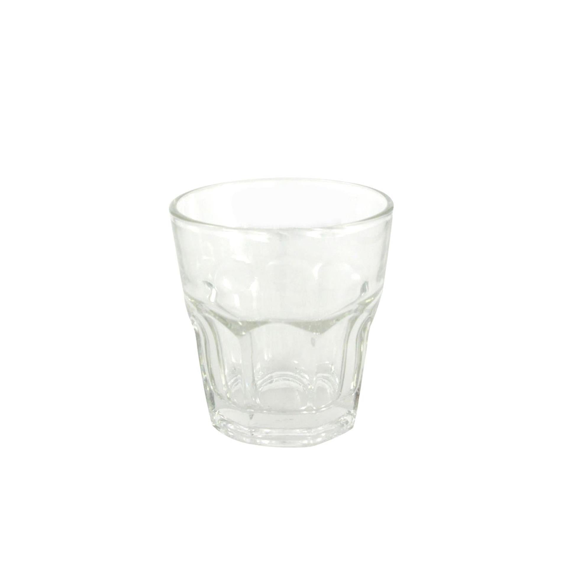 Trinkglas facettiert 8x8,5cm 240ml 6er Box