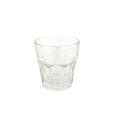 Trinkglas facettiert 8x8,5cm 240ml 6er Box