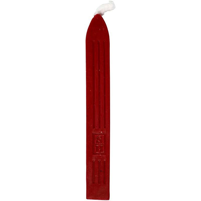Creativ Company Seal war L: 10 cm, rot, 3 Stück 1 Box