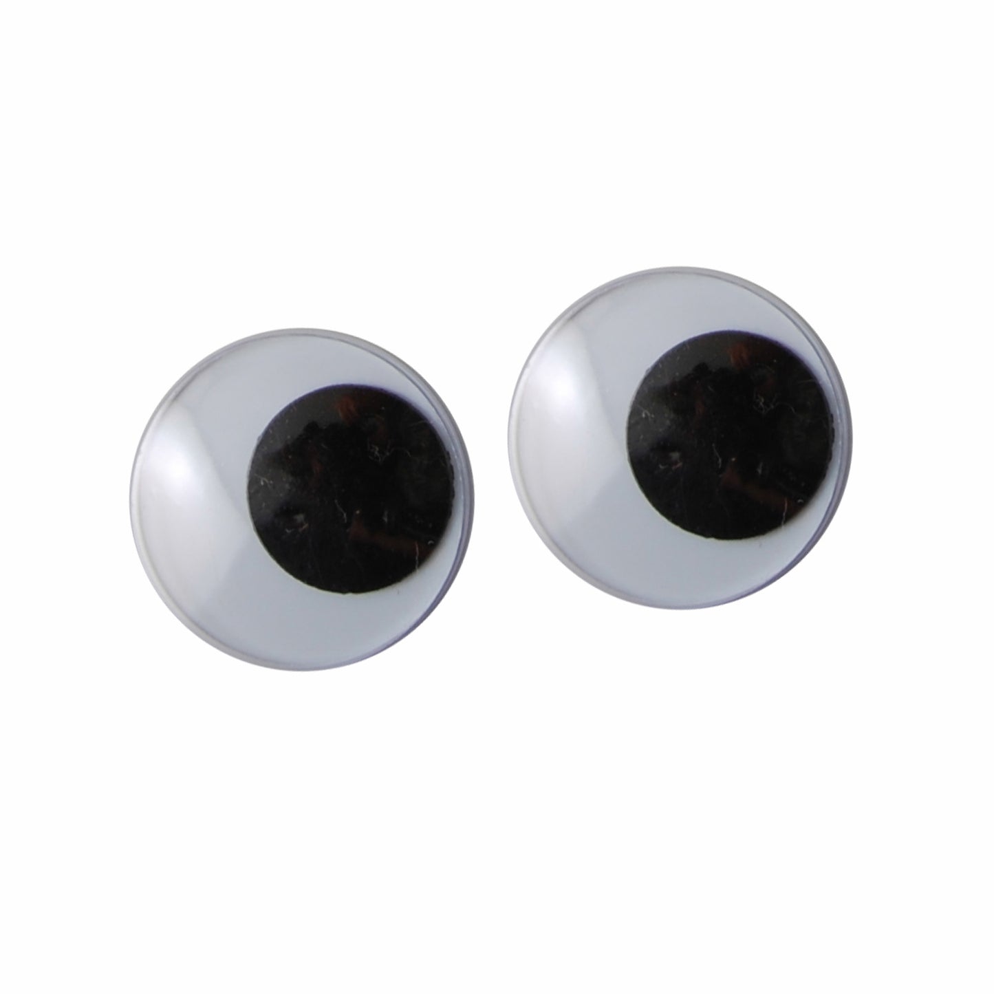 Vaessen creative • Kulleraugen weiß-schwarz 18mm 8St