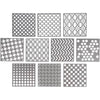 Creativ-Firmenvorlage, Größe 15x15 cm, Stärke 0,31 mm, 10 Blatt 1 Box