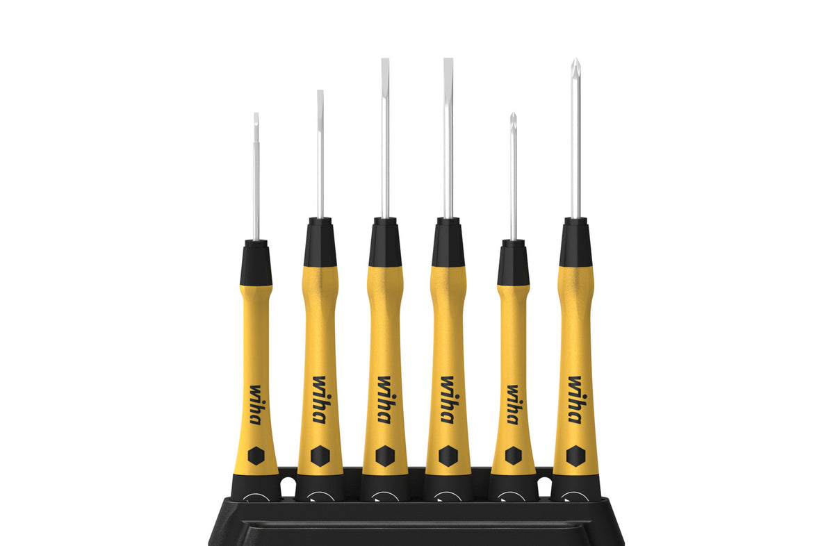 Wiha Feinschraubendreher Set Picofinish ESD, 7-teiliger