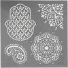 Ethnische Motive des Kreativunternehmens, 30,5 x 30,5 cm