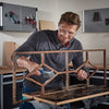 Wolfcraft Handdrahtbürste | Stahl | 265mm | 1 Stück - 2715000