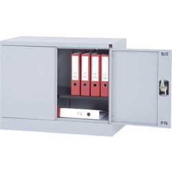 Realspace-Stahlschrank in Silber