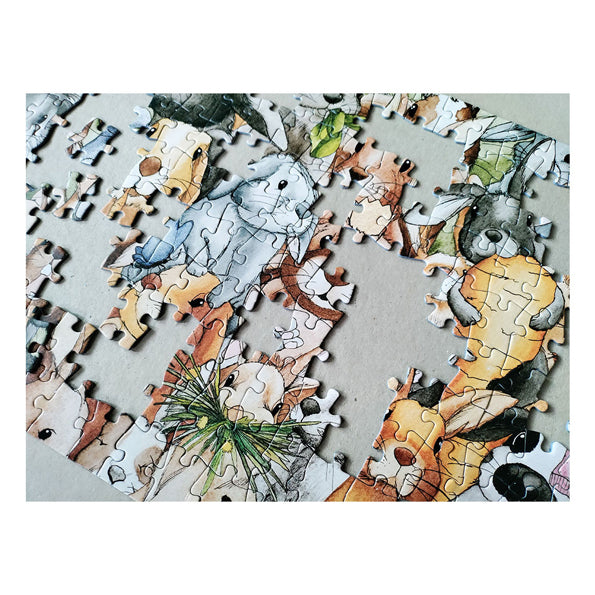 Taktische Puzzle -Bunnies, 200st.