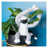 Taktikkollegen kuscheln Lemur Maki grau schwarz - afbeelding 1