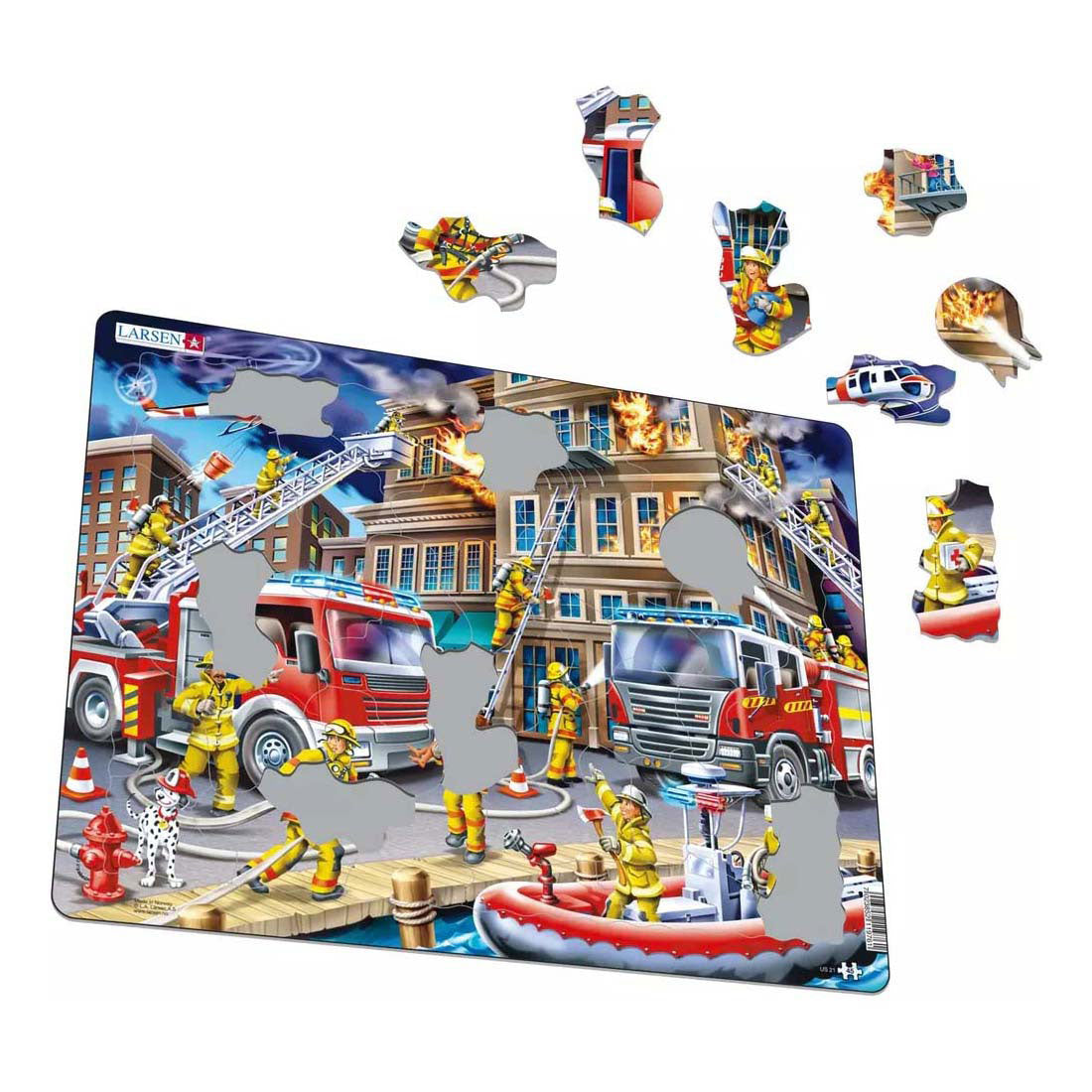Selecta Larsen Puzzle Die Feuerwehrleute, 45..