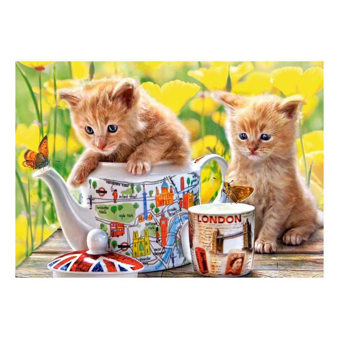 Selecta Castorland Bein Puzzle Tee Zeit, 500st.